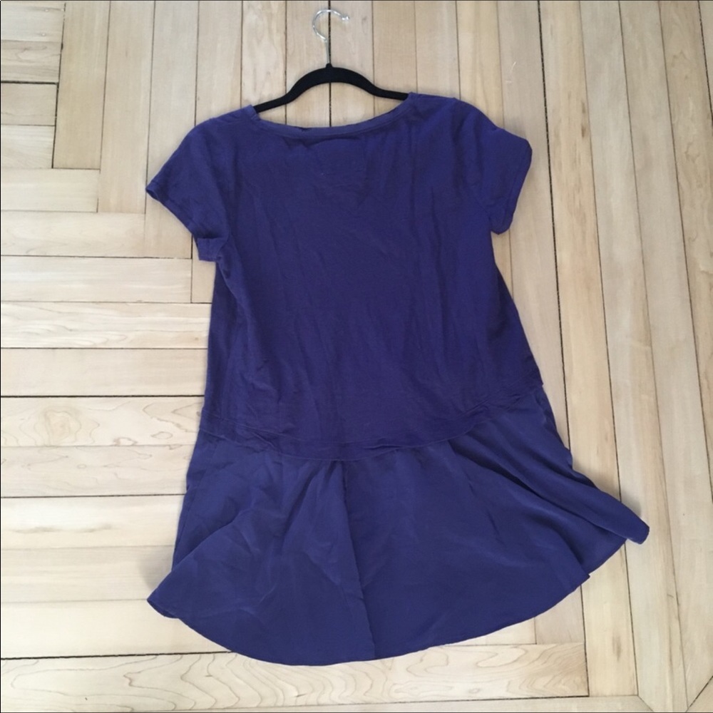 Anthropologie Postmark Ruffle Peplum Tee Small - Picture 6 of 6